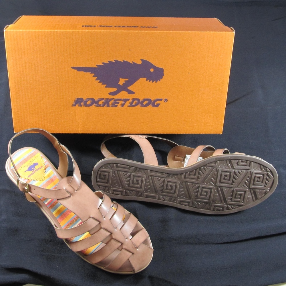 Retro Rocket Dog Sandals (Never Worn) 8M
